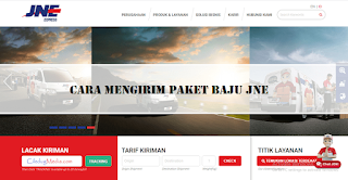 Cara mengirim paket baju JNE Cara mengirim paket baju JNE